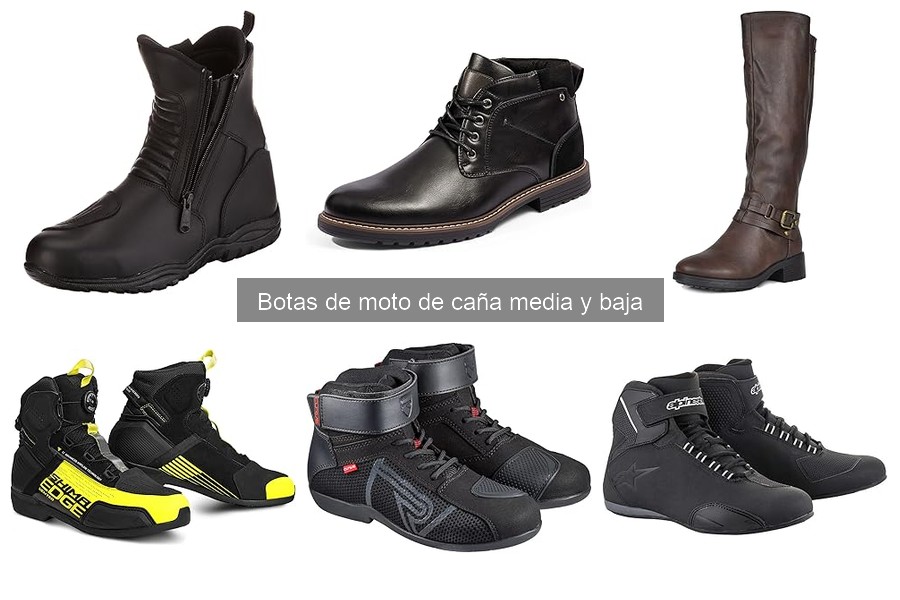 Comparativa: Botas de Caña Baja vs Caña Alta para Motociclistas