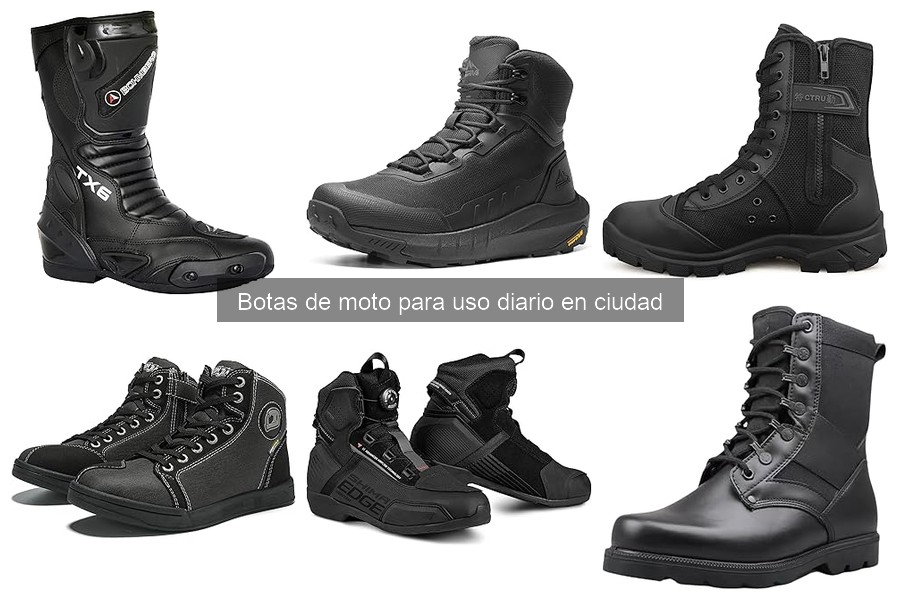 Comparativa Botas de Moto: Cuero vs. Sintético