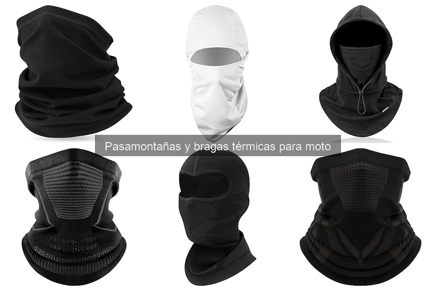 Comparativa: Bragas térmicas vs Pasamontañas para moto