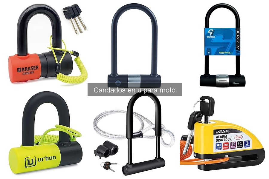 Comparativa: Candados en U vs. Cadenas de Seguridad para Moto