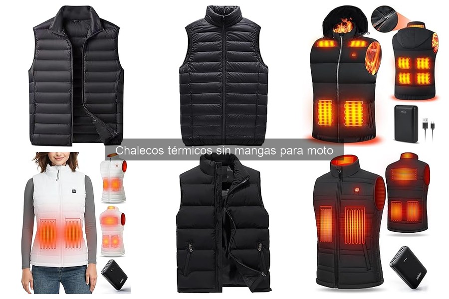 Comparativa: Chalecos térmicos sin mangas vs. chaquetas completas
