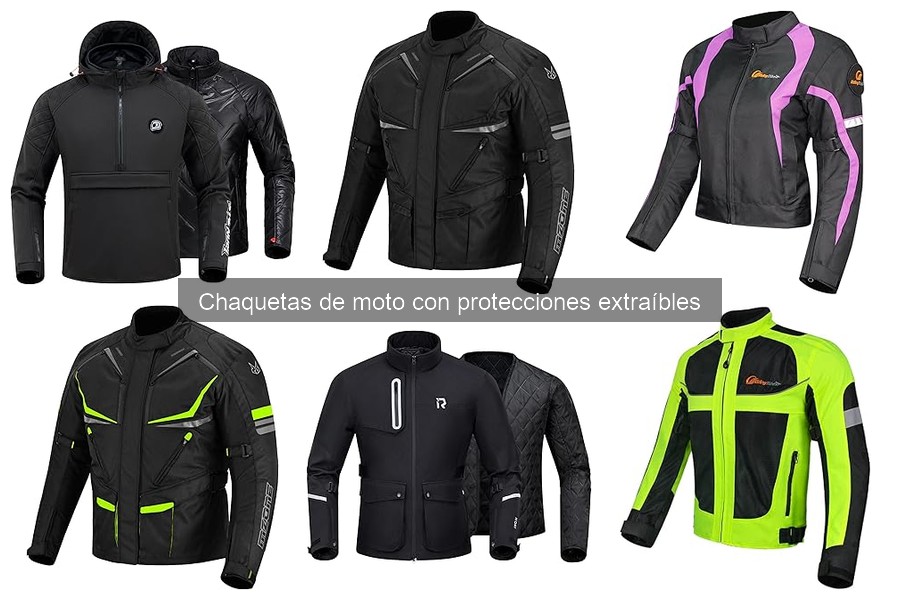 Comparativa: Chaquetas de Moto con Protecciones Extraíbles vs Fijas