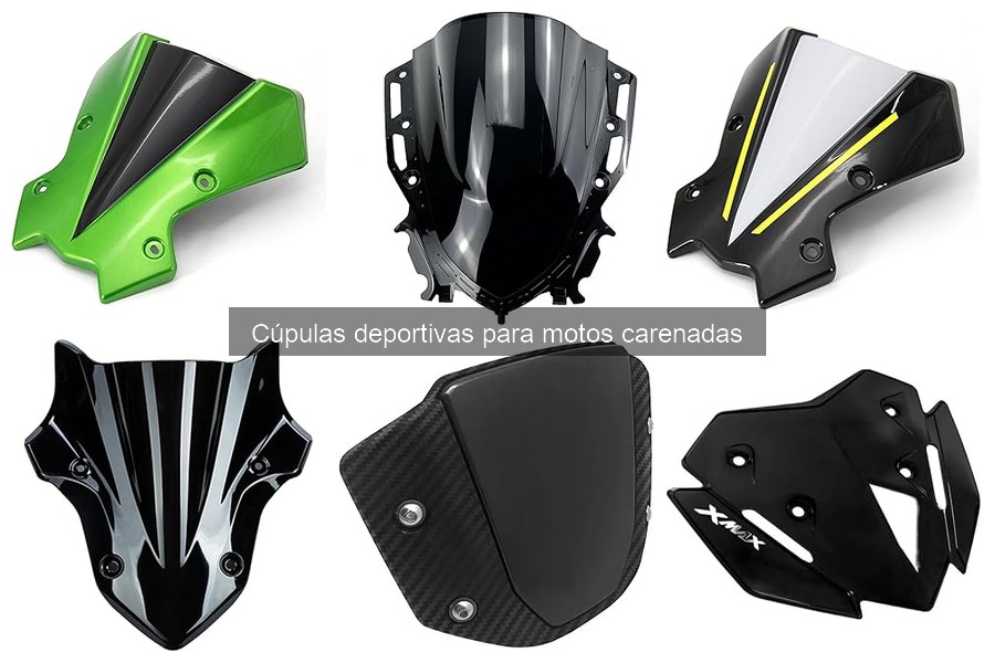 Comparativa: Cúpulas deportivas vs. estándar para motos