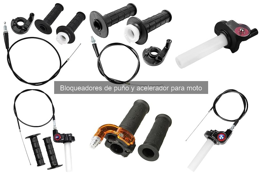 Comparativa de Bloqueadores de Puño y Acelerador para Moto