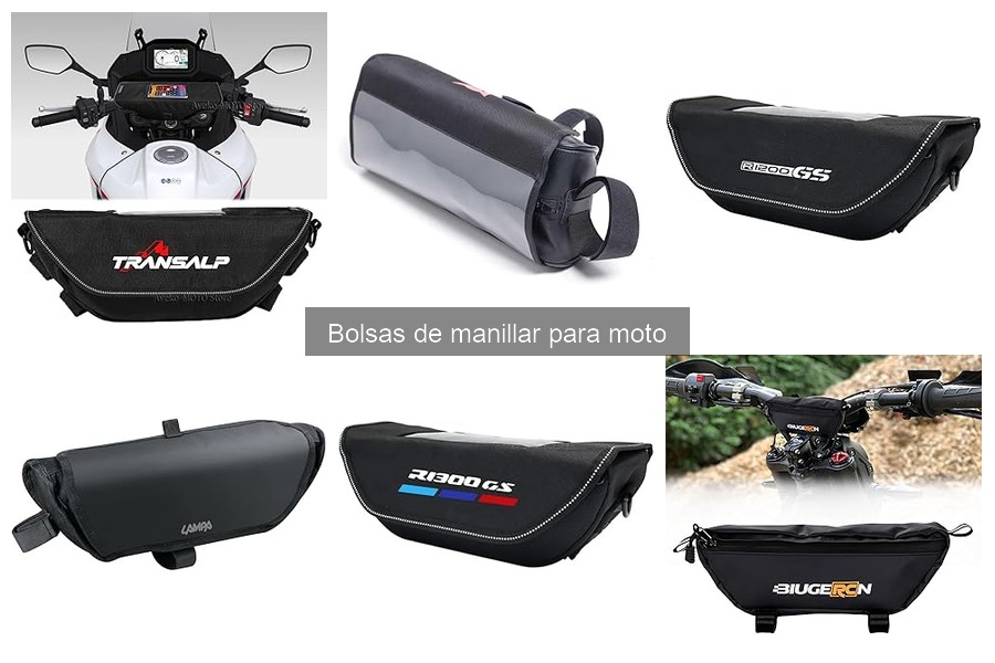 Comparativa de bolsas de manillar para moto: marcas y precios