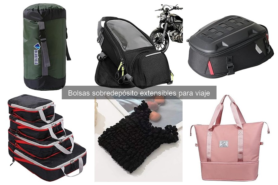 Comparativa de Bolsas Sobredepósito Extensibles para Viaje