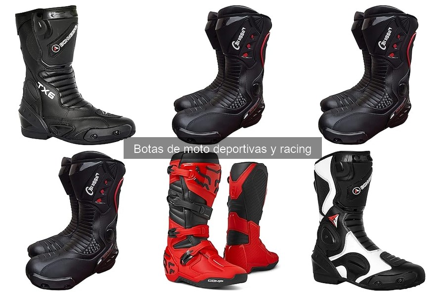 Comparativa de botas de moto deportivas: ¡Elige la mejor!