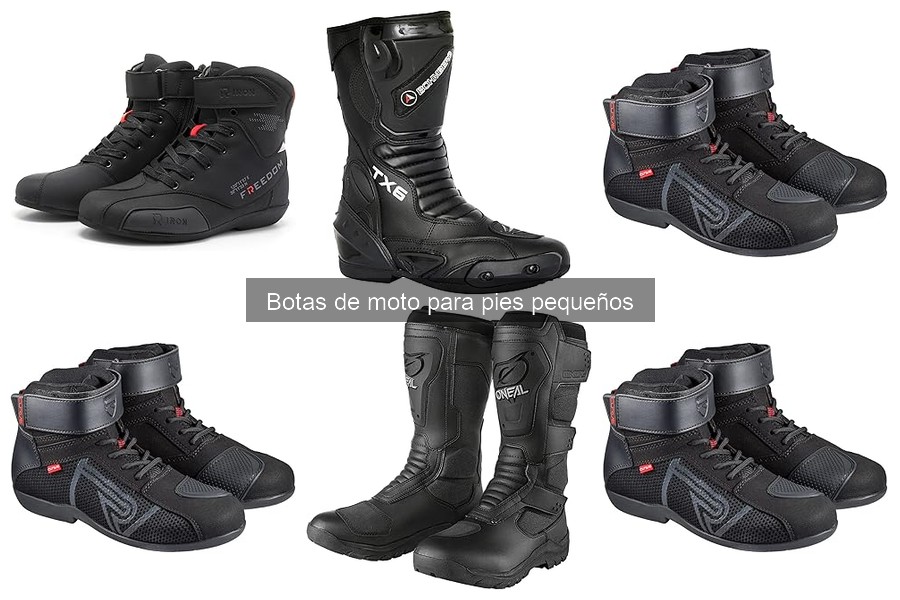 Comparativa de Botas de Moto para Pies Pequeños en 2023