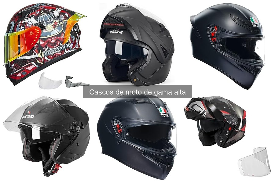 Comparativa de cascos de moto de gama alta: MT Helmets y más