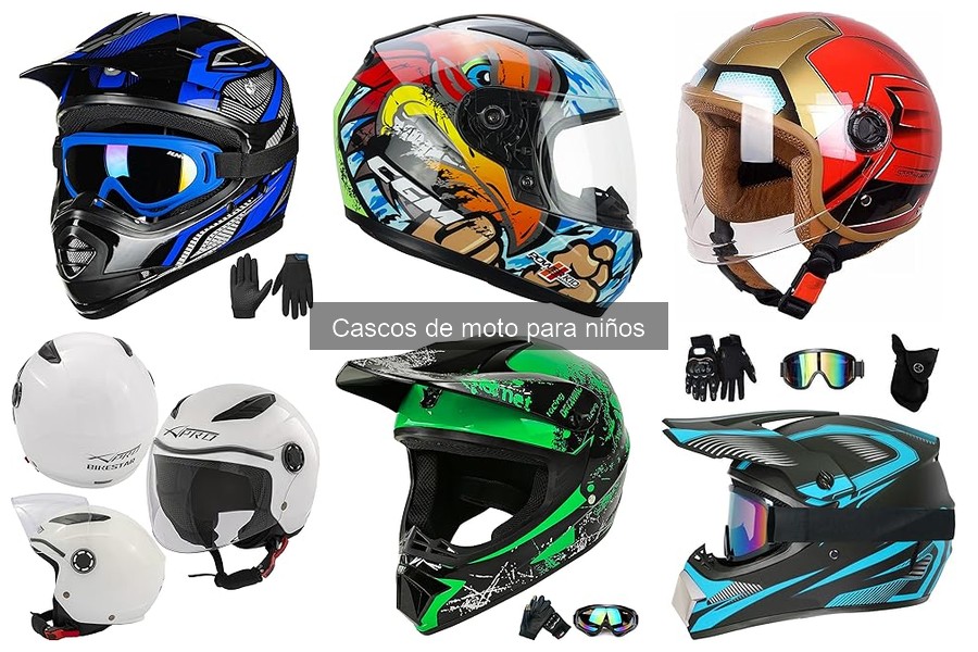Comparativa de cascos de moto para niños: Mejores opciones