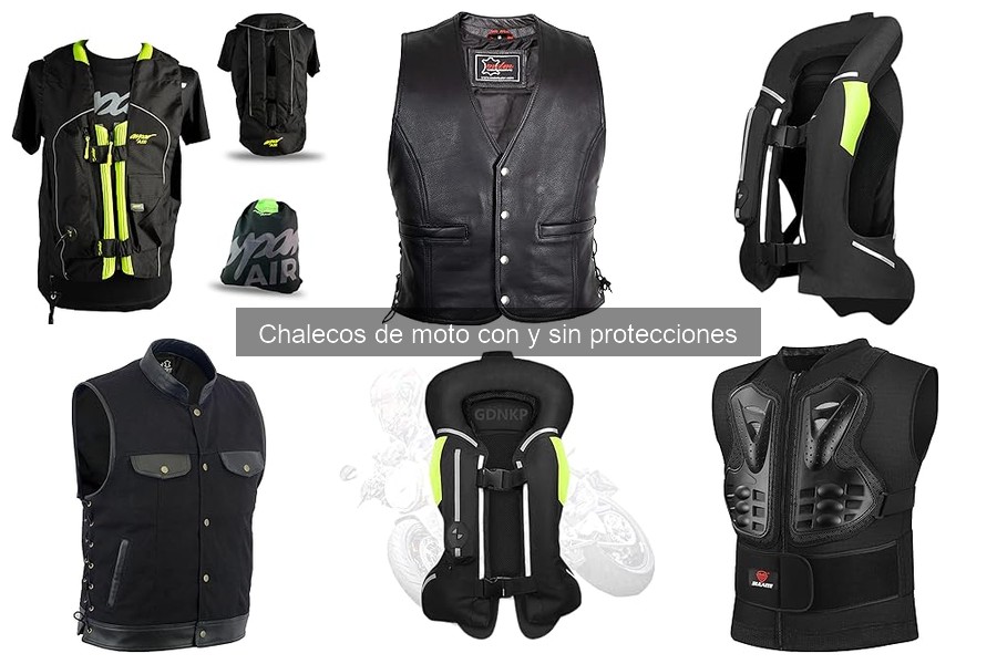 ** Comparativa de chalecos de moto: precios y características