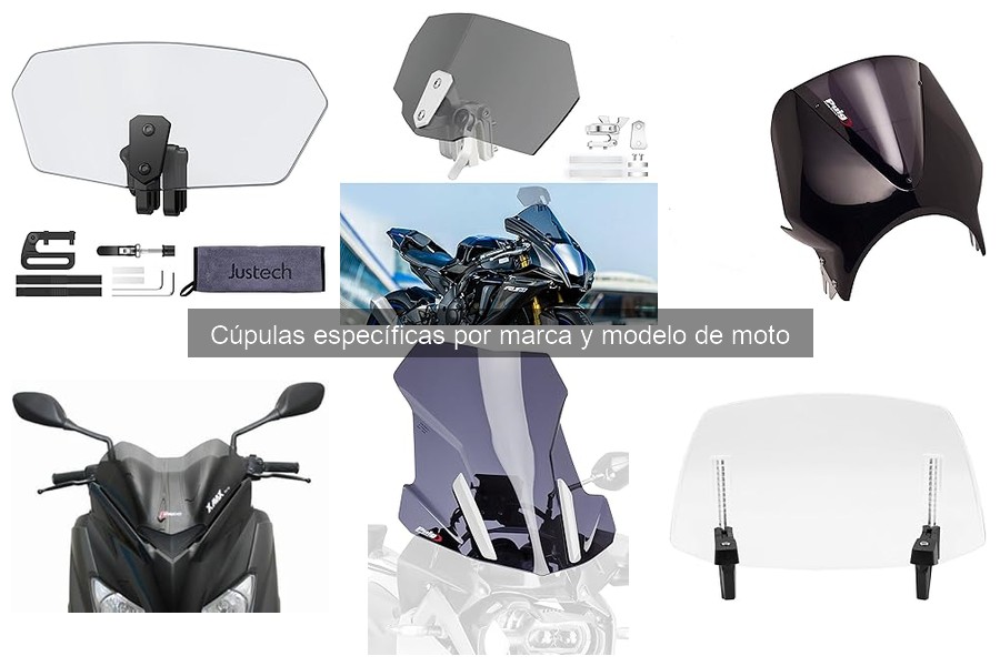 Comparativa de cúpulas para motos X: Mejores opciones 2023