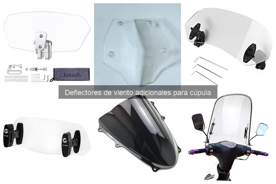 Comparativa de Deflectores de Viento para Motocicletas