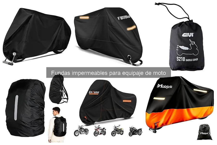 Comparativa de Fundas Impermeables para Equipaje de Moto