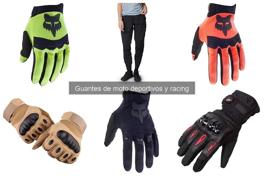 Comparativa de guantes de moto deportivos: características y precios