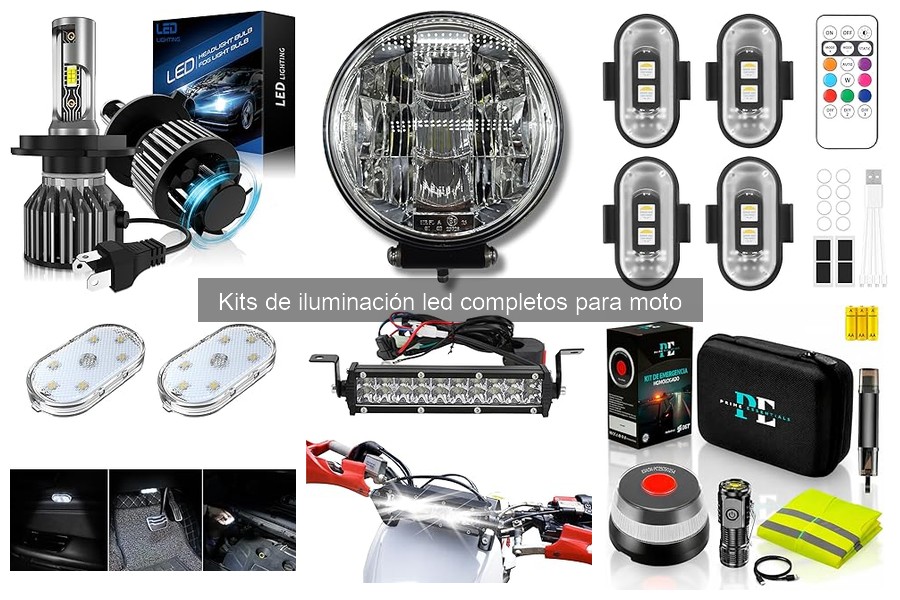 Comparativa de Kits de Iluminación LED para Moto 2023