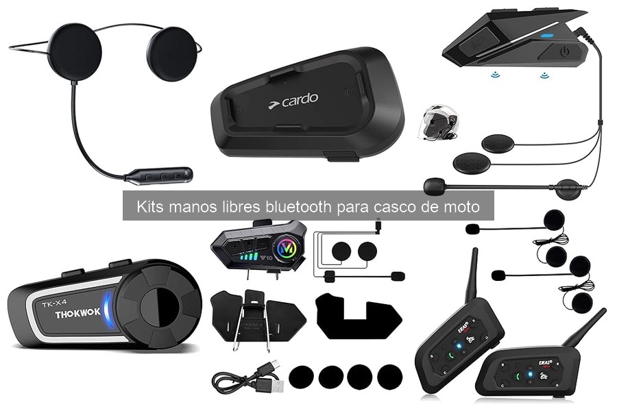 Comparativa de Kits Manos Libres Bluetooth para Moto