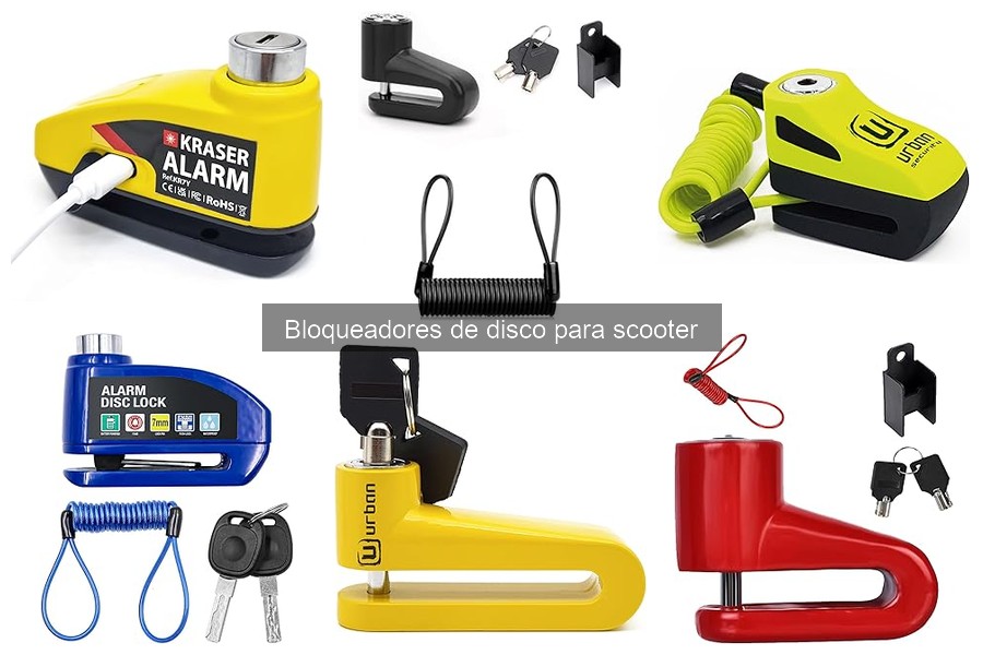 Comparativa de los Mejores Bloqueadores de Disco para Scooter