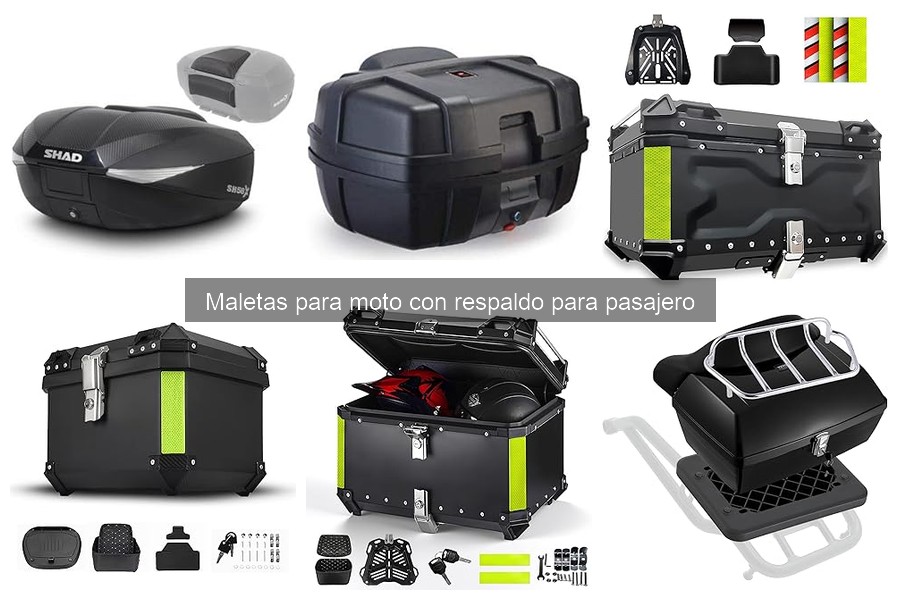 Comparativa de Maletas para Moto con Respaldo: Mejores Marcas