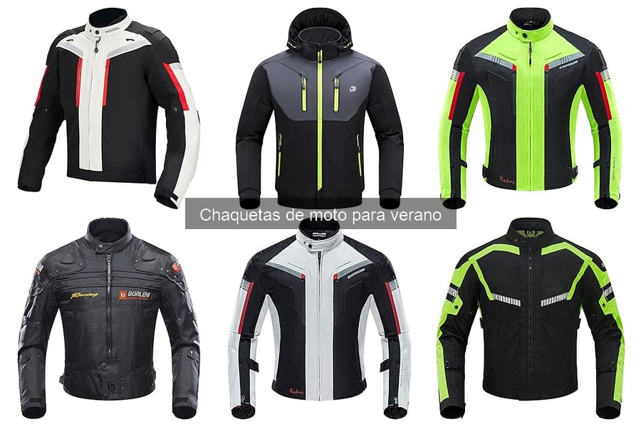 Comparativa de materiales para chaquetas de moto de verano