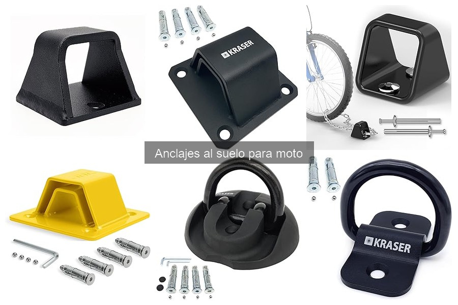 Comparativa de Precios de Anclajes al Suelo para Motos