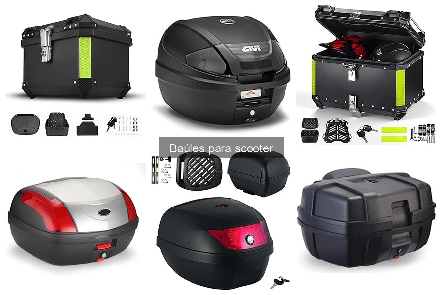 Comparativa de Precios de Baúles para Scooter: Mejores Ofertas