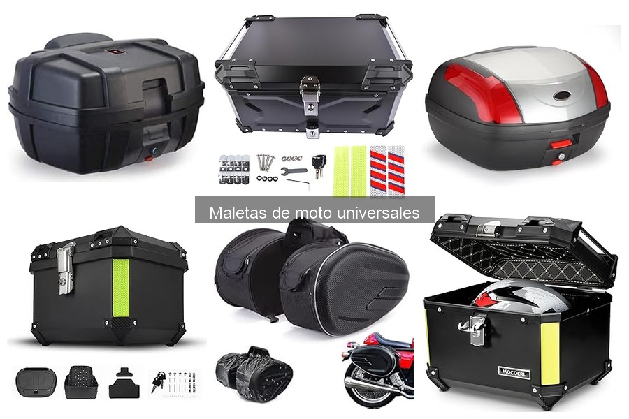 Comparativa de precios de maletas de moto universales