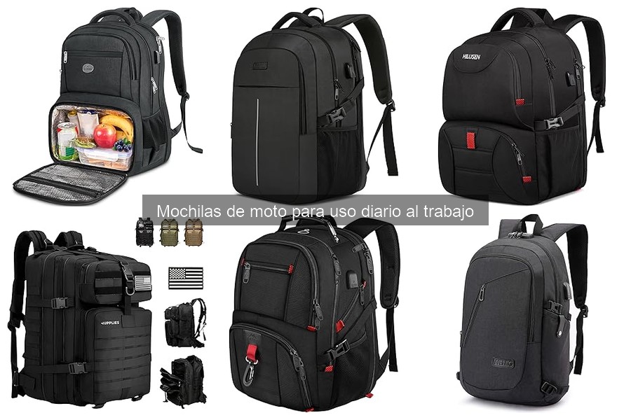 Comparativa de precios de mochilas de moto para trabajo