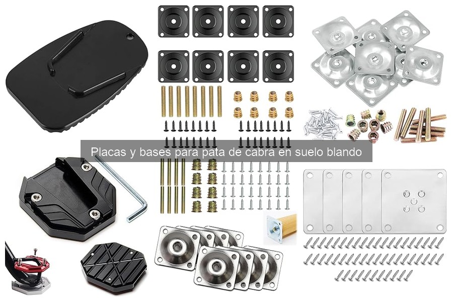 ** Comparativa de precios de placas para pata de cabra en suelo blando