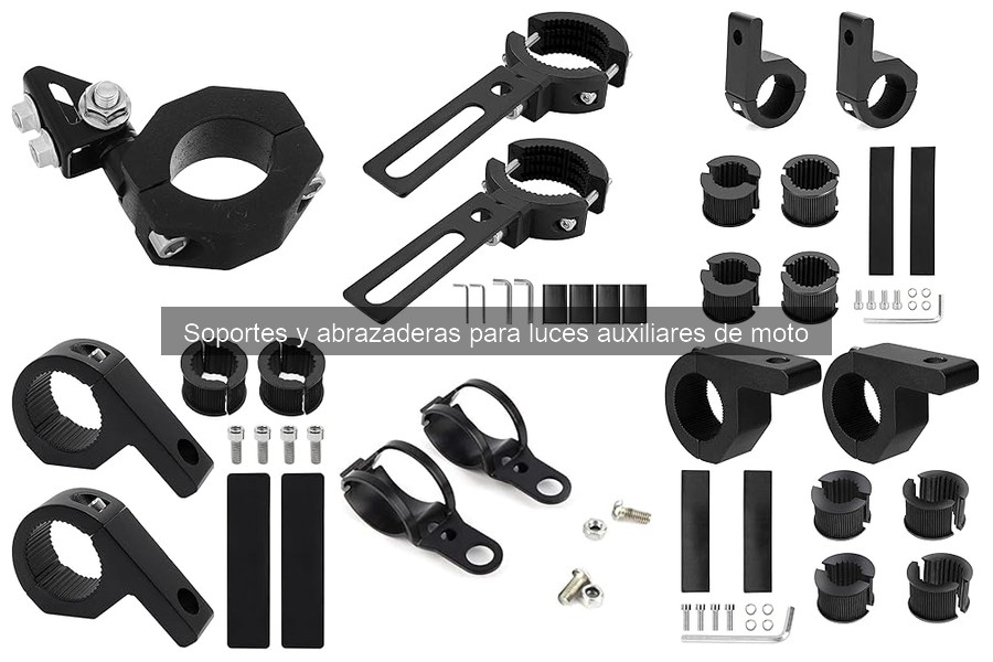 Comparativa de precios: Soportes y abrazaderas para luces de moto