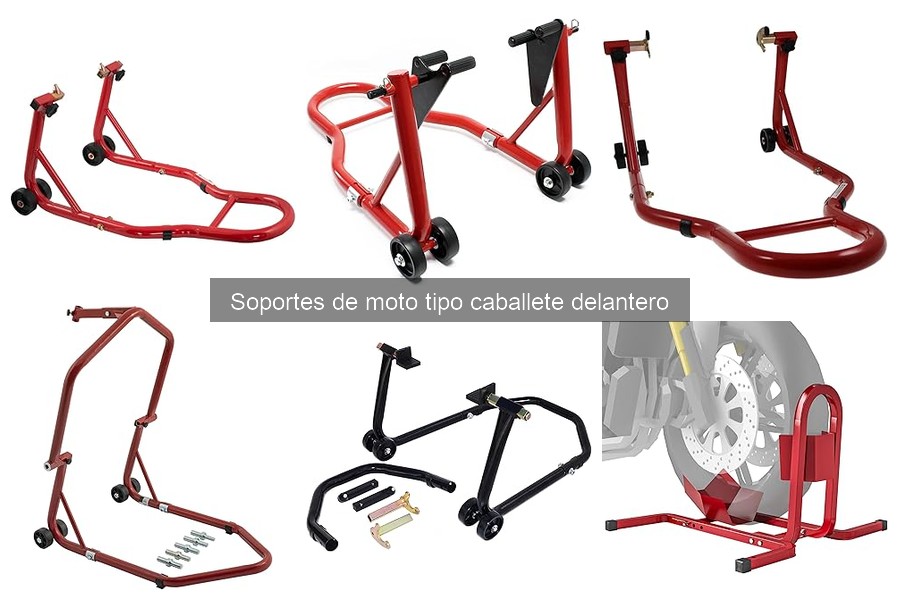 Comparativa de Soportes de Moto Tipo Caballete Delantero