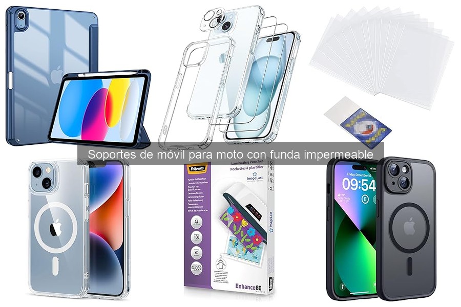 Comparativa de Soportes de Móvil Impermeables para Moto