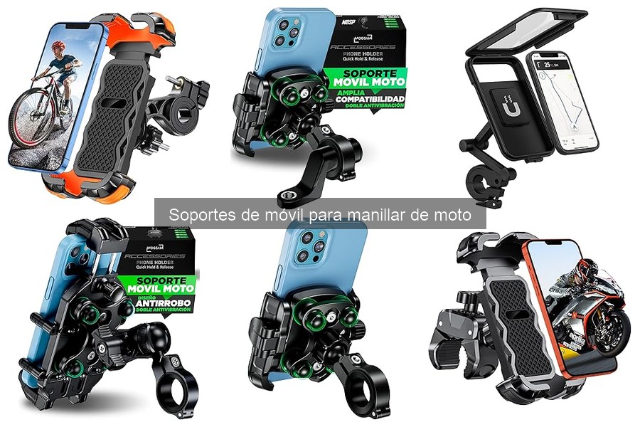 Comparativa de Soportes de Móvil para Moto: 3 Marcas Clave
