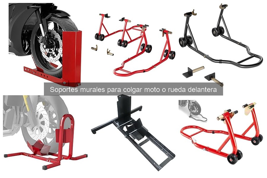 Comparativa de soportes murales para motos: marcas destacadas