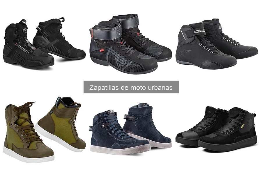 Comparativa de zapatillas de moto urbanas: Alpinestars y más