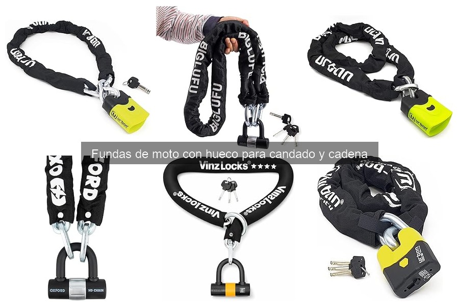 Comparativa: Fundas de moto con hueco para candado vs normales