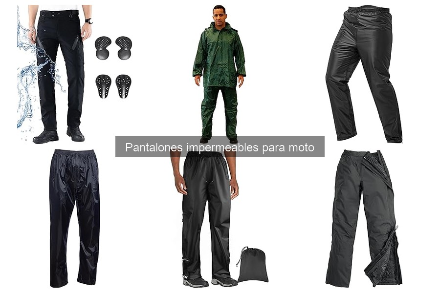 Comparativa Pantalones Impermeables vs. Ropa de Moto
