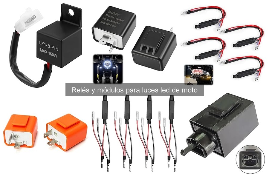 Comparativa: Relés LED vs. Faros Tradicionales en Motos