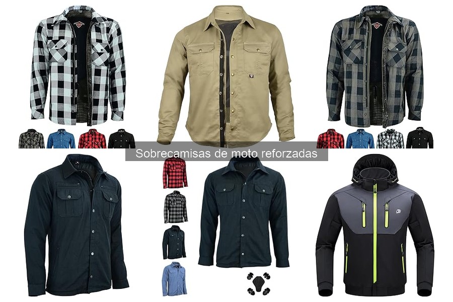 Comparativa: Sobrecamisas de moto reforzadas vs Chaquetas de moto