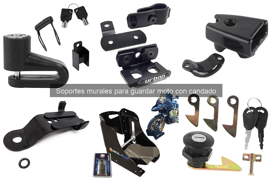 Comparativa: Soportes murales fijos vs abatibles para motos