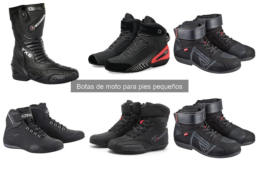 Consejos de mantenimiento para botas de moto para pies pequeños