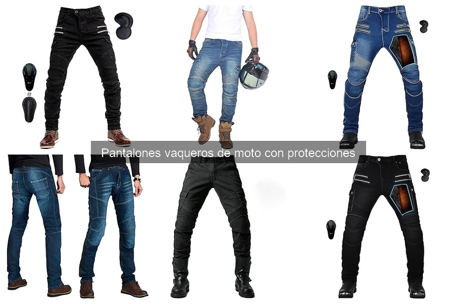 Consejos para elegir pantalones vaqueros de moto con protecciones