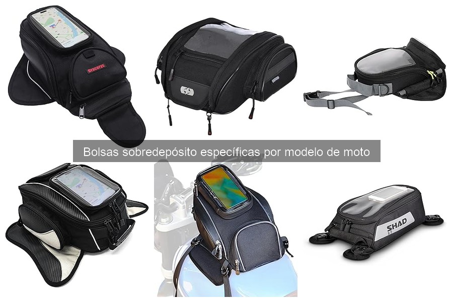Consejos para instalar una bolsa sobredepósito en tu moto