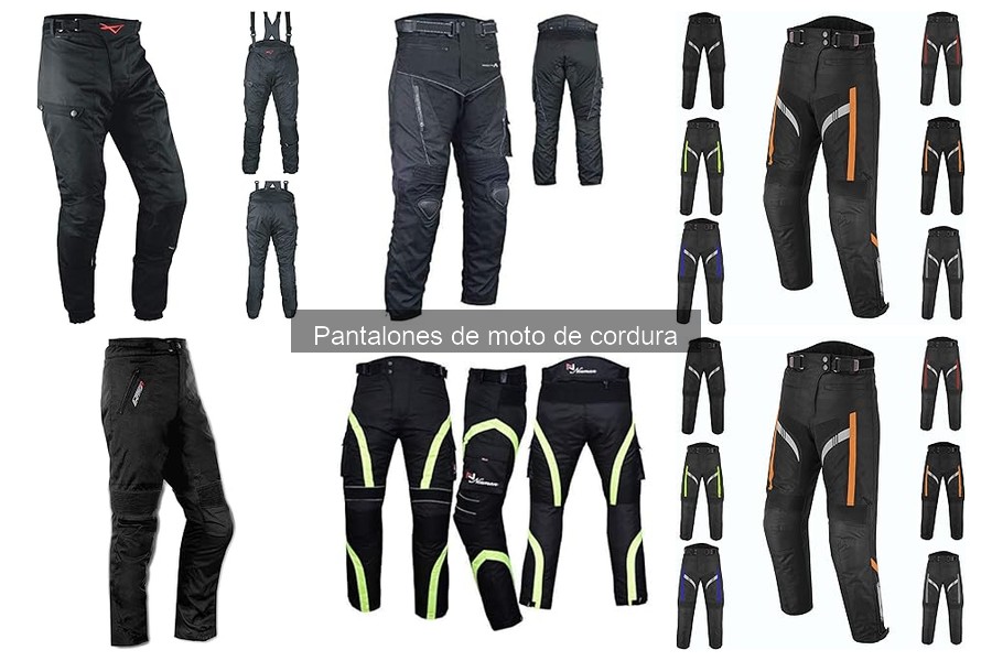 Consejos para probarse pantalones de moto de cordura