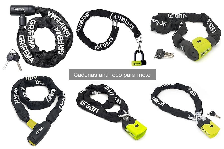 Consejos para usar cadenas antirrobo de moto de manera efectiva