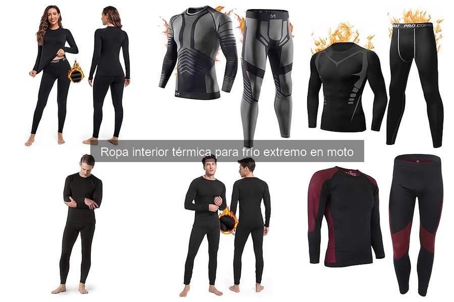 ¿Cuánto cuesta la ropa interior térmica para moto?