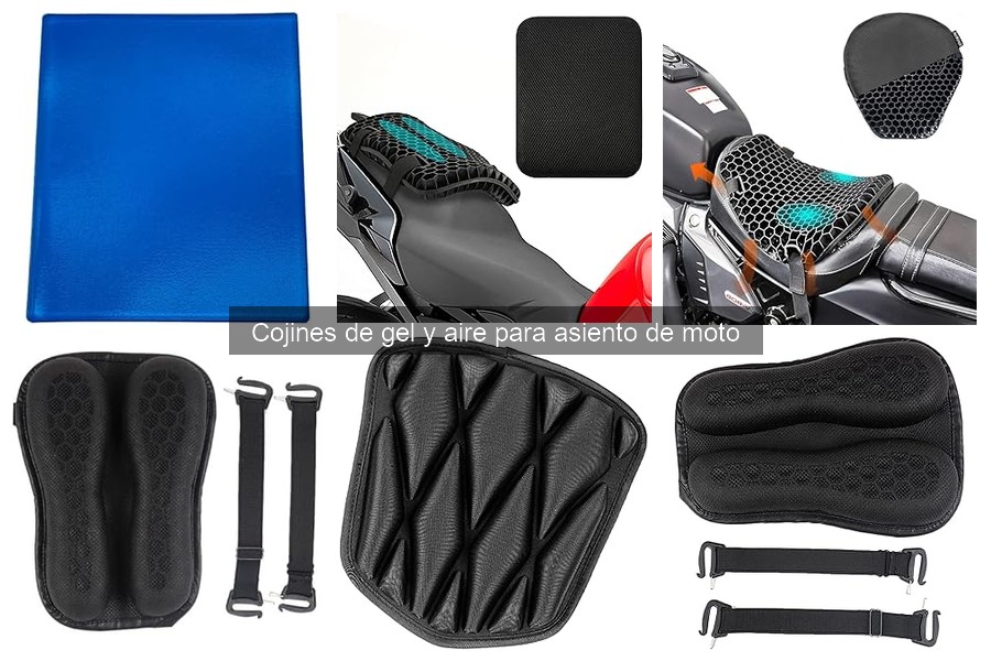 ¿Cuánto cuesta un cojín de gel para asiento de moto?