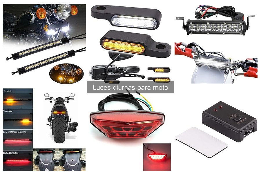 ¿Cuánto cuestan las luces diurnas para moto? Guía de precios