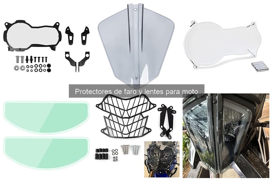 ¿Cuánto cuestan los protectores de faro para motos?