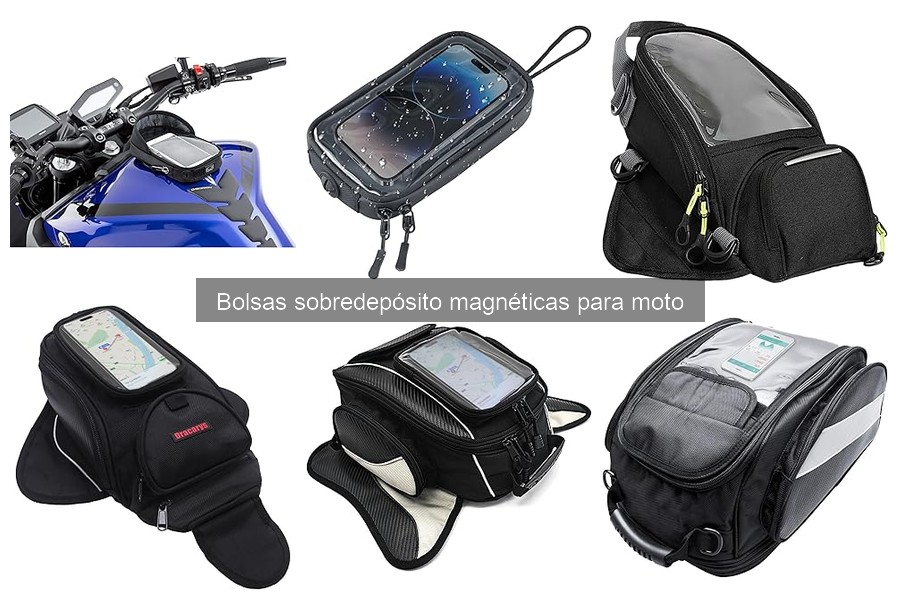 Cuidado y limpieza de bolsas sobredepósito magnéticas para moto